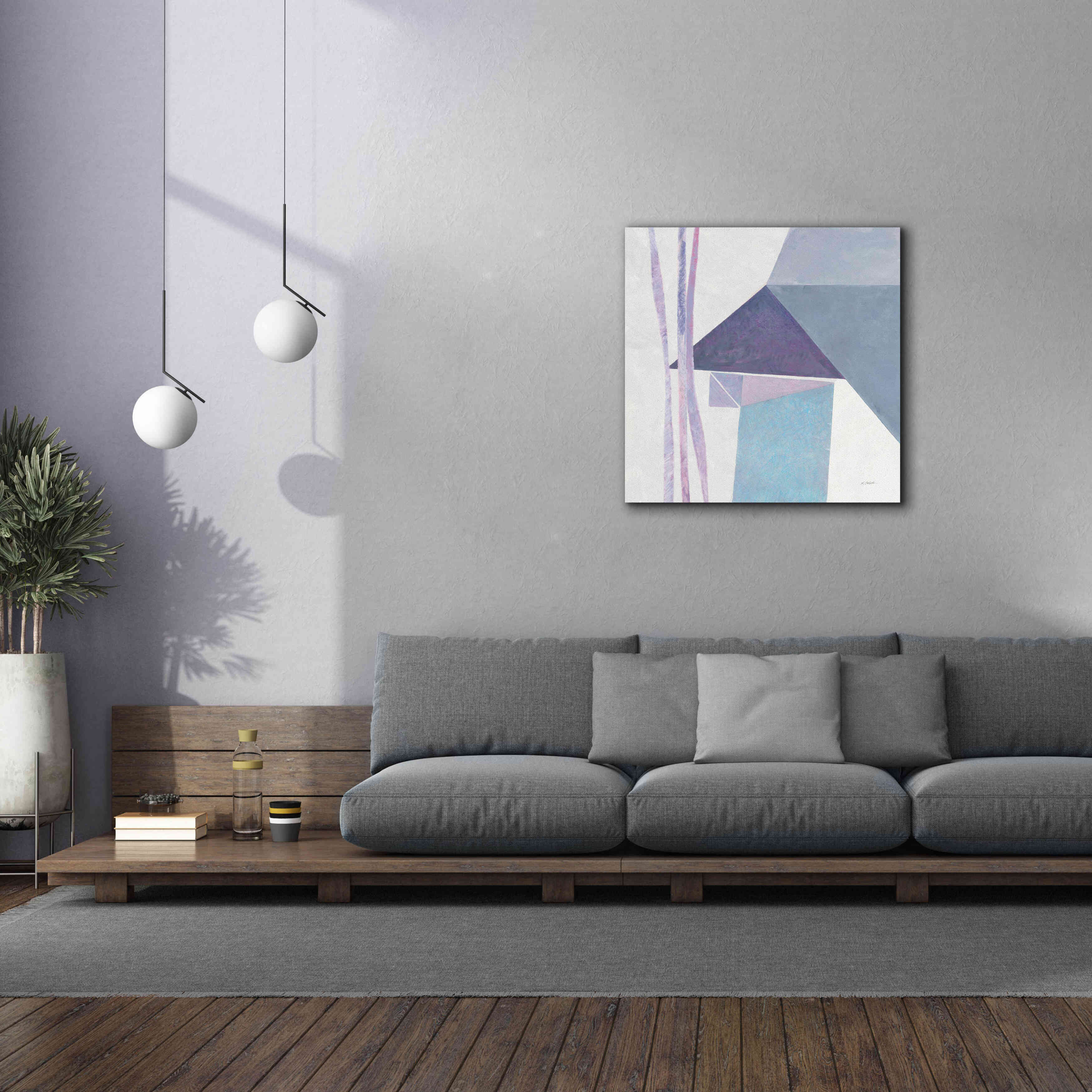 'Paper Work III' by Mike Schick, Giclee Canvas Wall Art,37x37