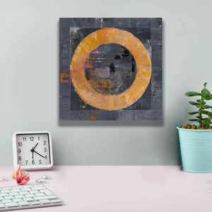 'Roundabout' by Mike Schick, Giclee Canvas Wall Art,12x12