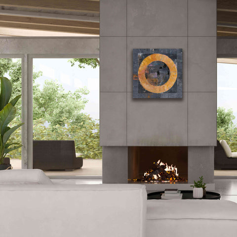 Image of 'Roundabout' by Mike Schick, Giclee Canvas Wall Art,26x26