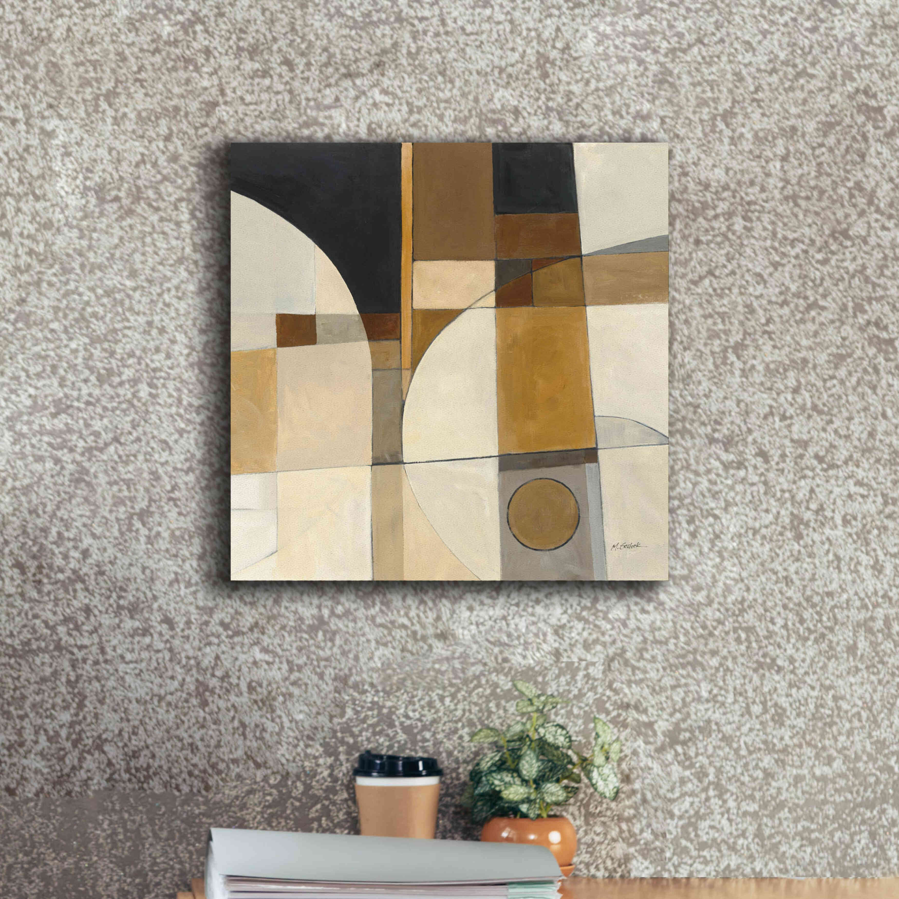 'Champagne III Crop' by Mike Schick, Giclee Canvas Wall Art,18x18