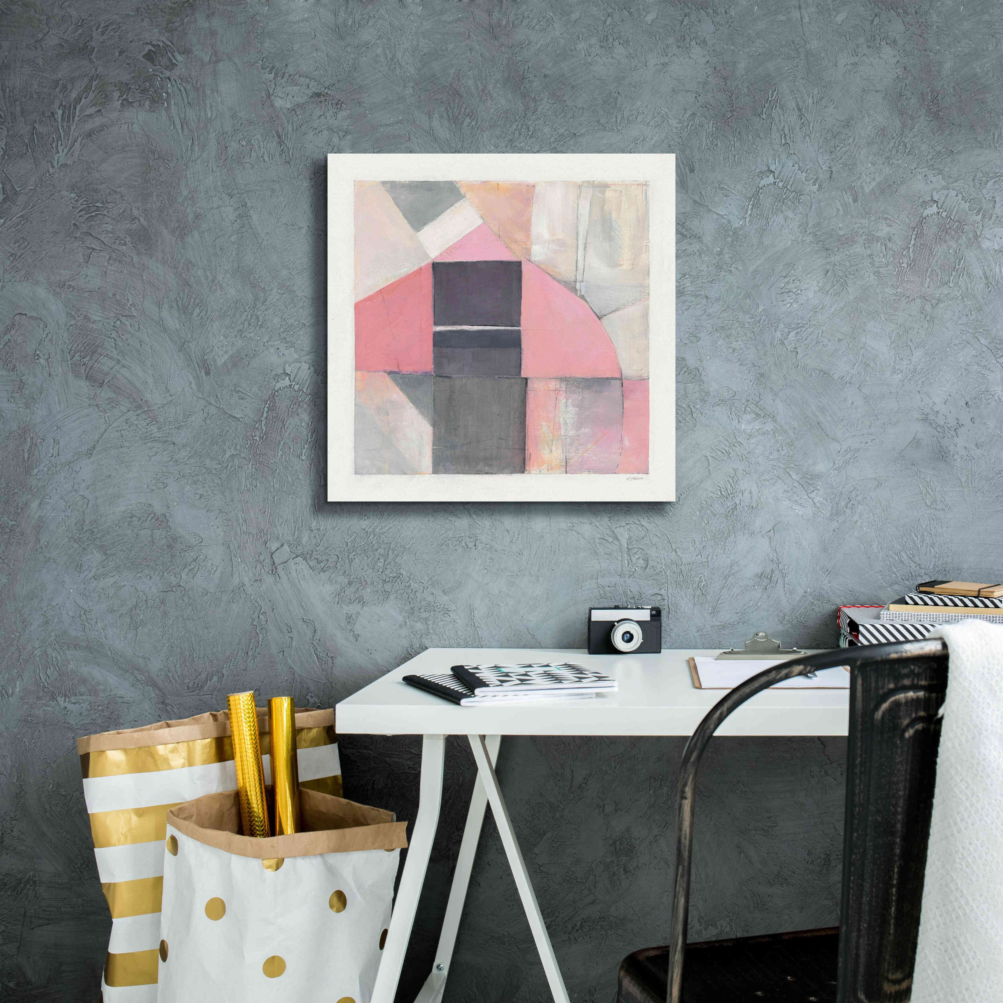 'Blushing Bride' by Mike Schick, Giclee Canvas Wall Art,18x18