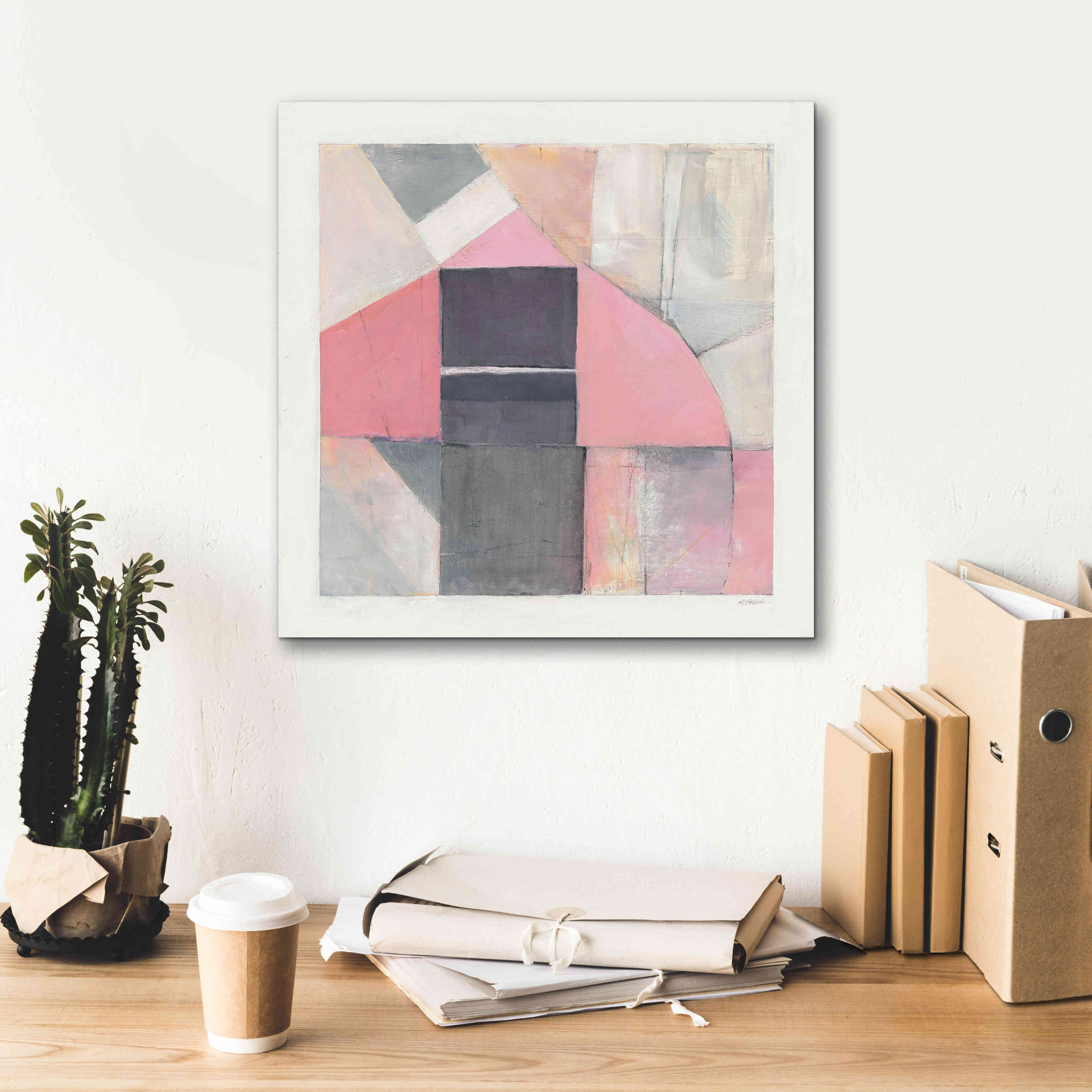 'Blushing Bride' by Mike Schick, Giclee Canvas Wall Art,18x18