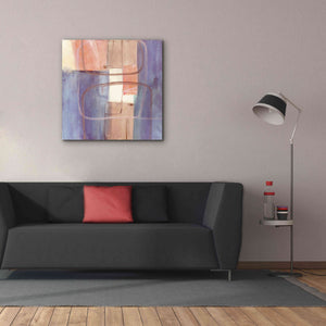 'Passage II Blush Purple' by Mike Schick, Giclee Canvas Wall Art,37x37