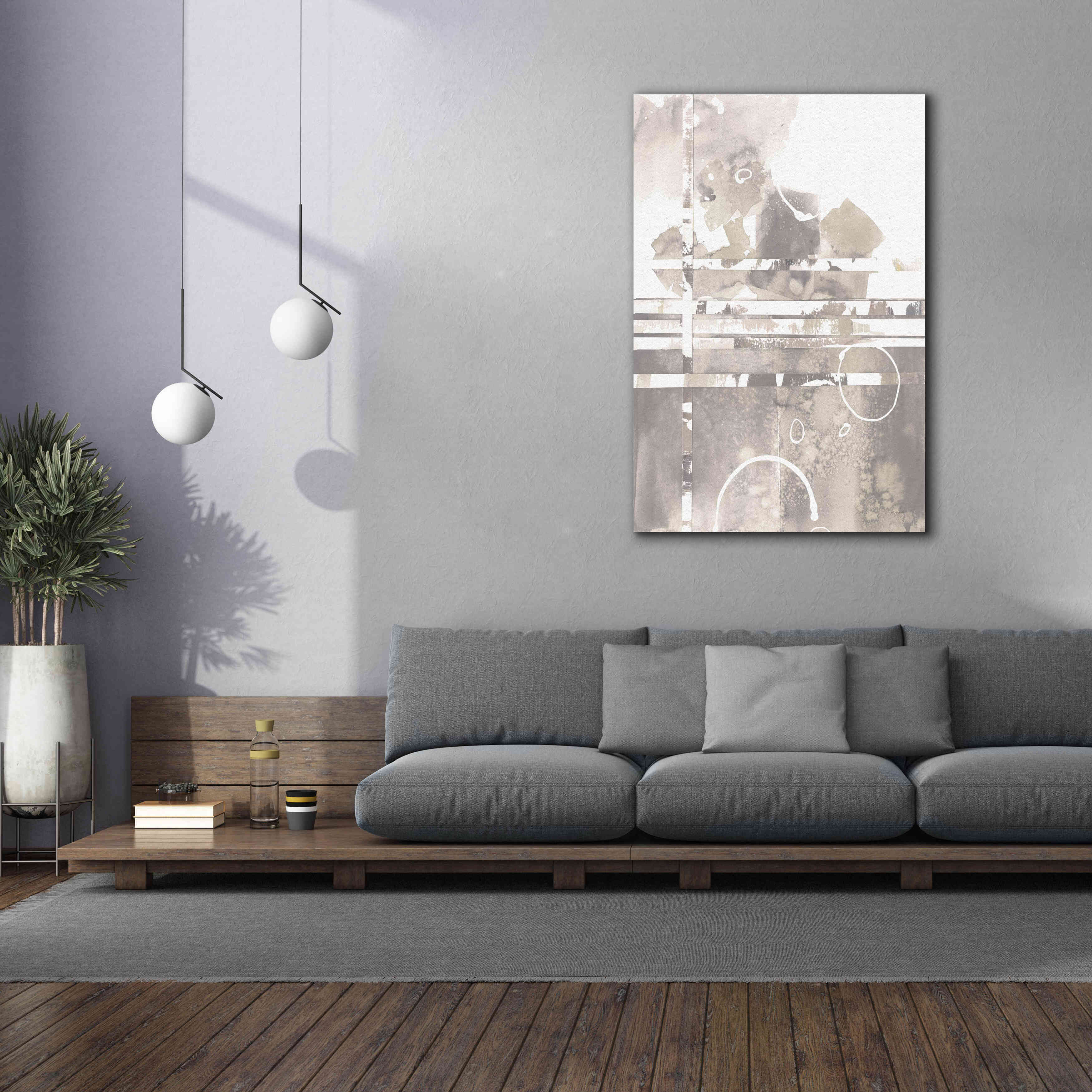 'Inbound Traffic Neutral' by Mike Schick, Giclee Canvas Wall Art,40 x 60