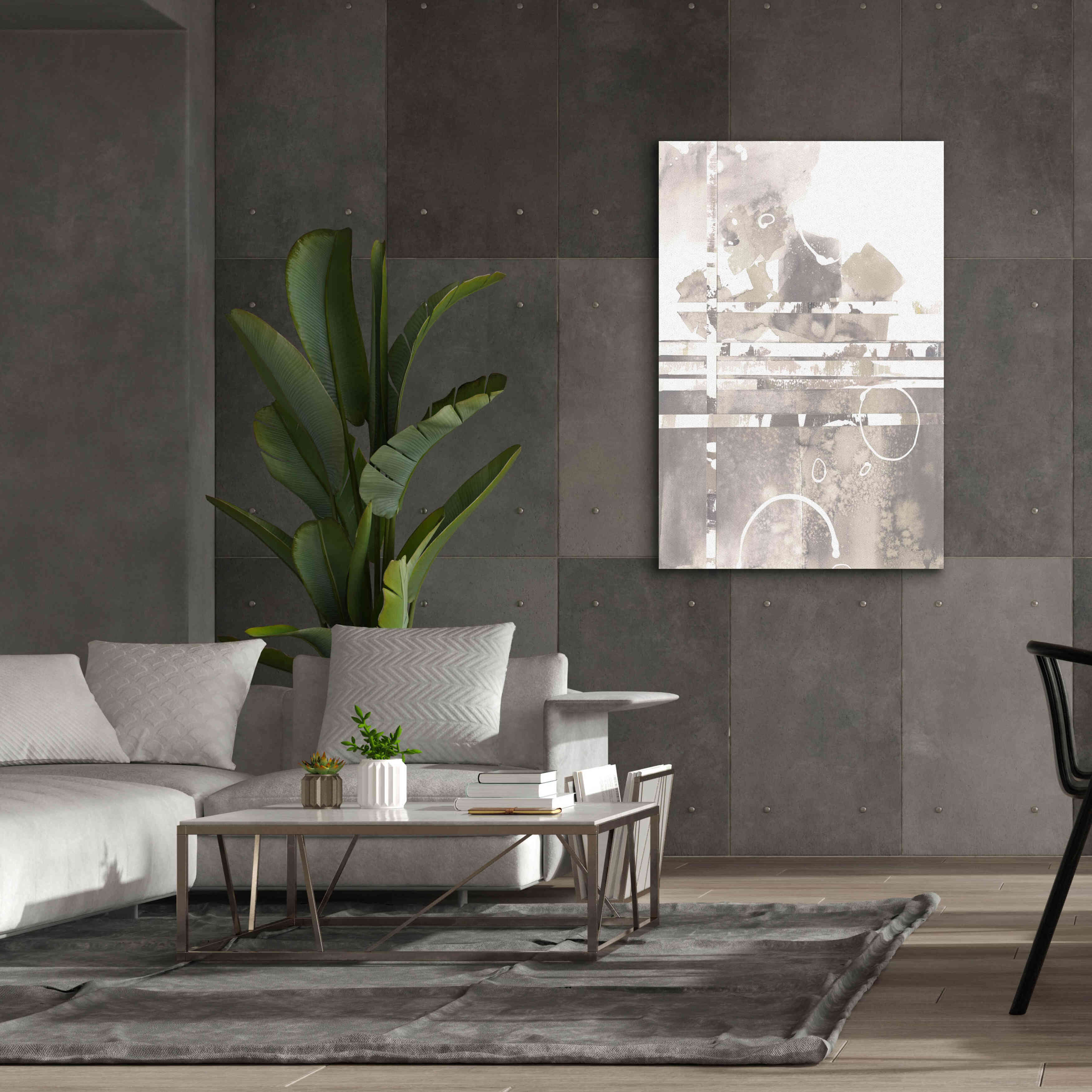 'Inbound Traffic Neutral' by Mike Schick, Giclee Canvas Wall Art,40 x 60
