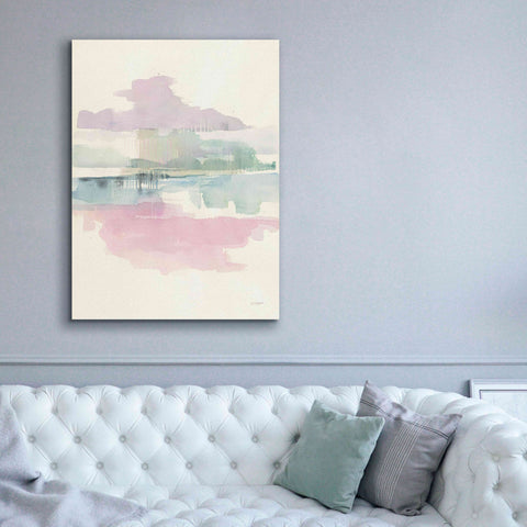 Image of 'Lifting Fog Crop' by Mike Schick, Giclee Canvas Wall Art,40x54