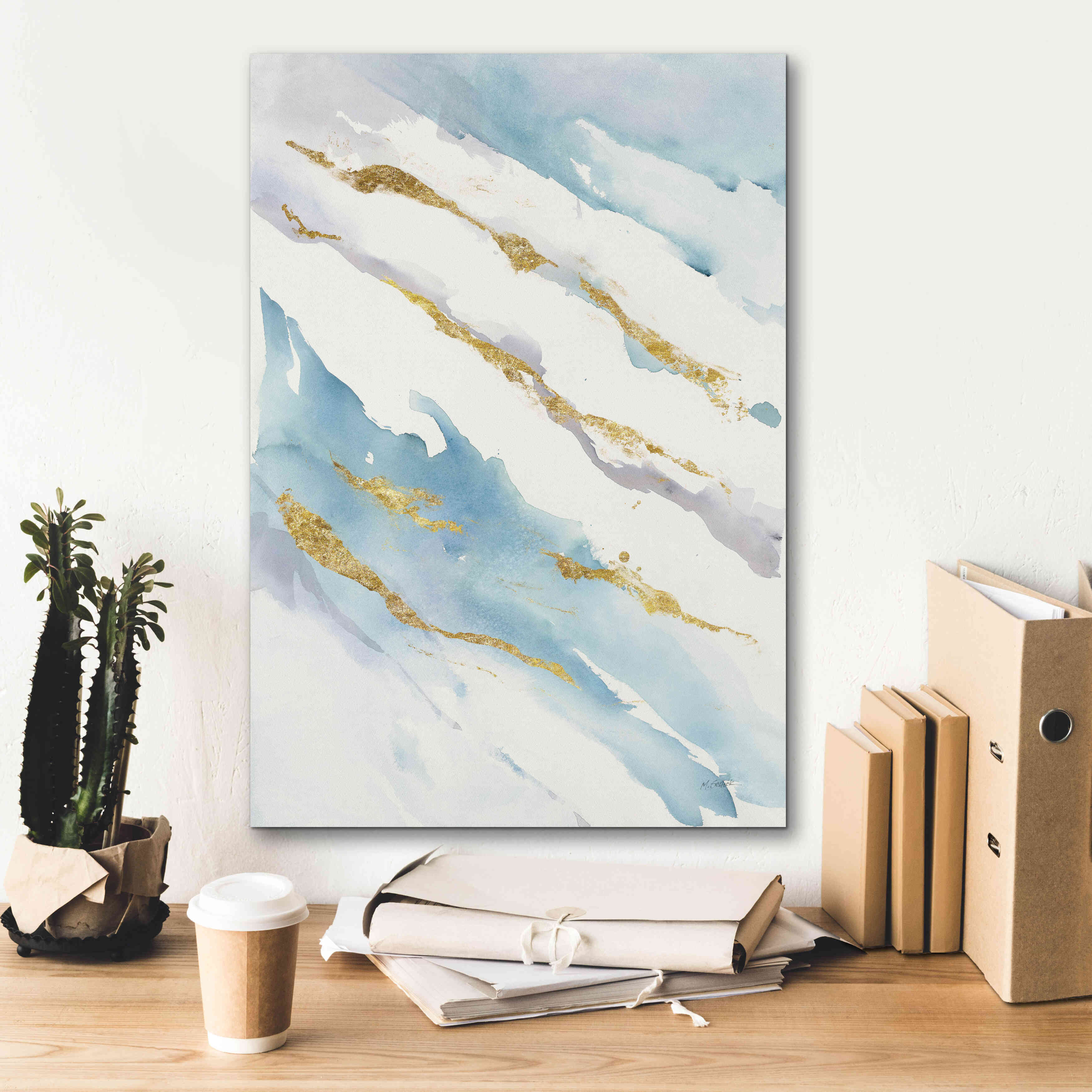 'Drift V2' by Mike Schick, Giclee Canvas Wall Art,18x26