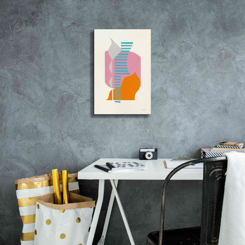 Image of 'Boardwalk' by Mike Schick, Giclee Canvas Wall Art,12x18