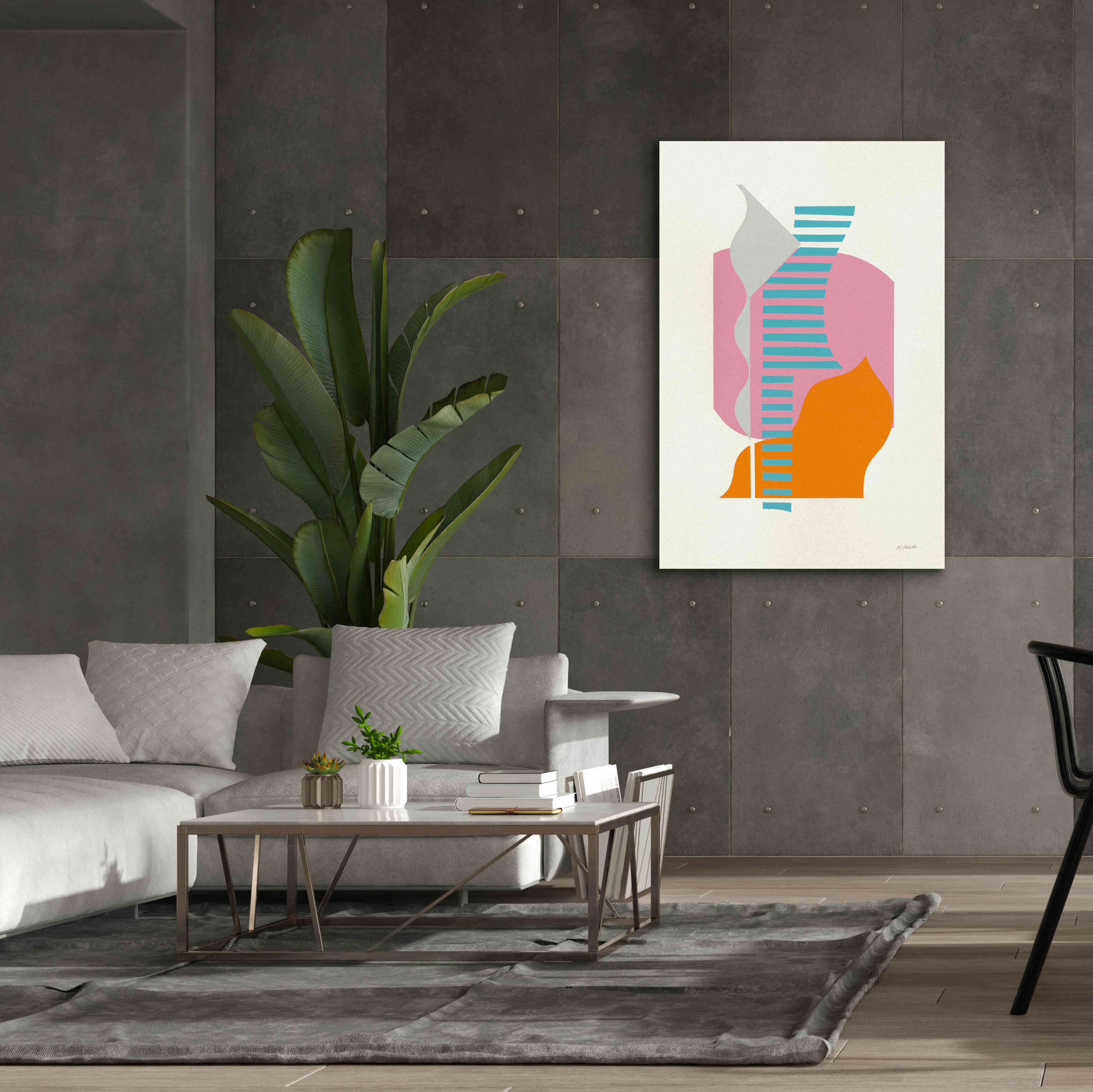 'Boardwalk' by Mike Schick, Giclee Canvas Wall Art,40x60