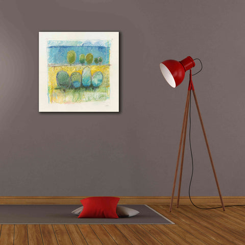 Image of 'Morning Grove' by Mike Schick, Giclee Canvas Wall Art,26x26