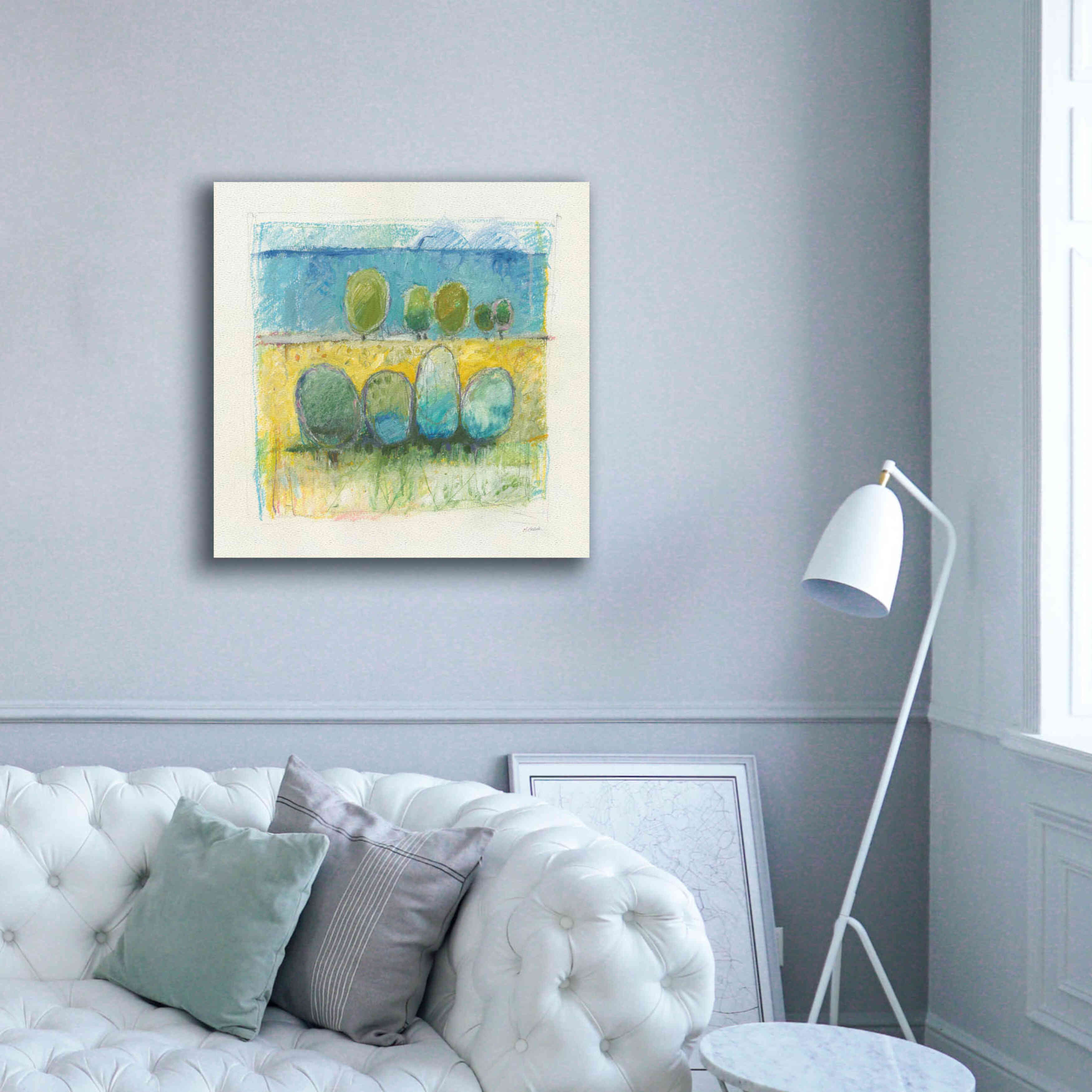 'Morning Grove' by Mike Schick, Giclee Canvas Wall Art,37x37
