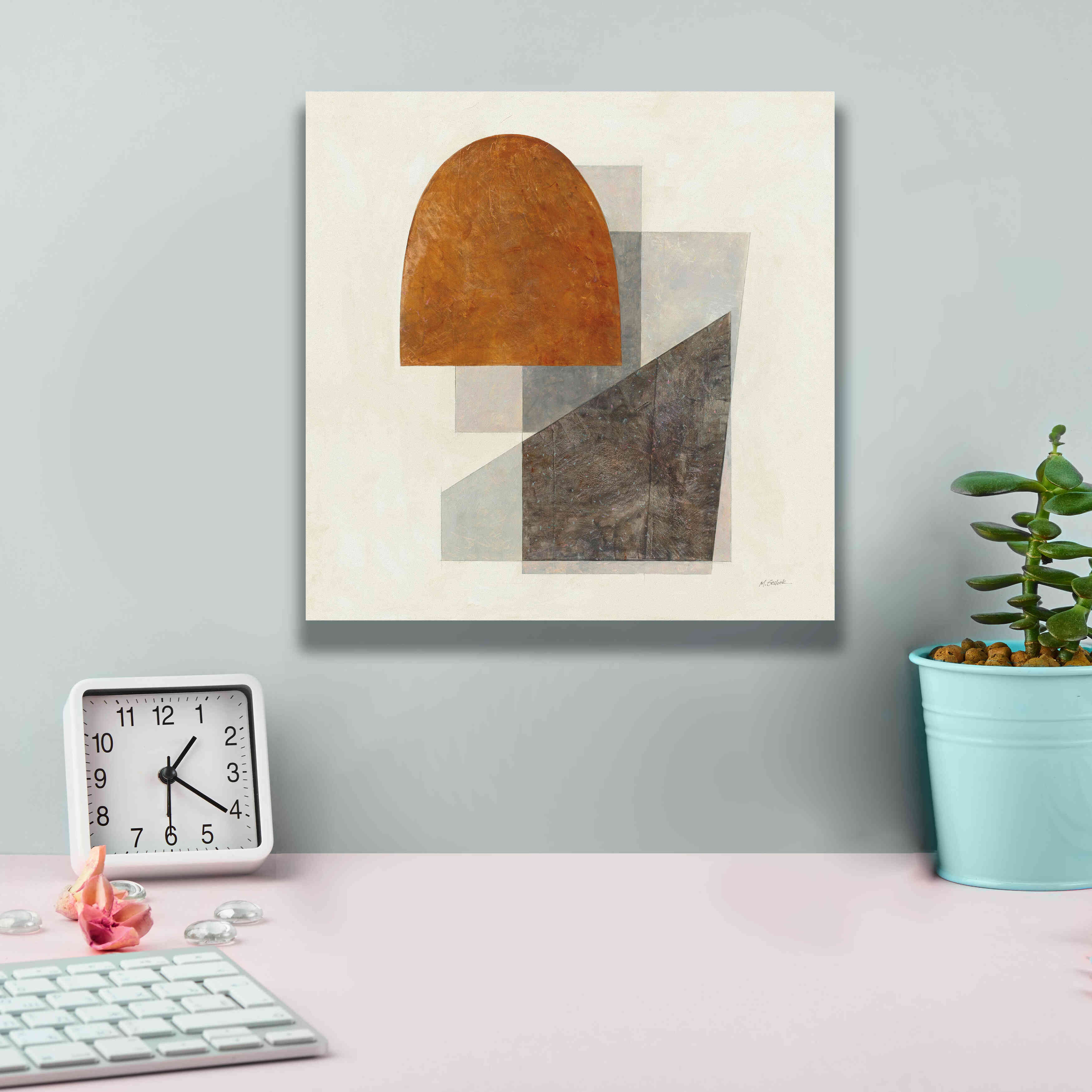 'Quintet I' by Mike Schick, Giclee Canvas Wall Art,12x12