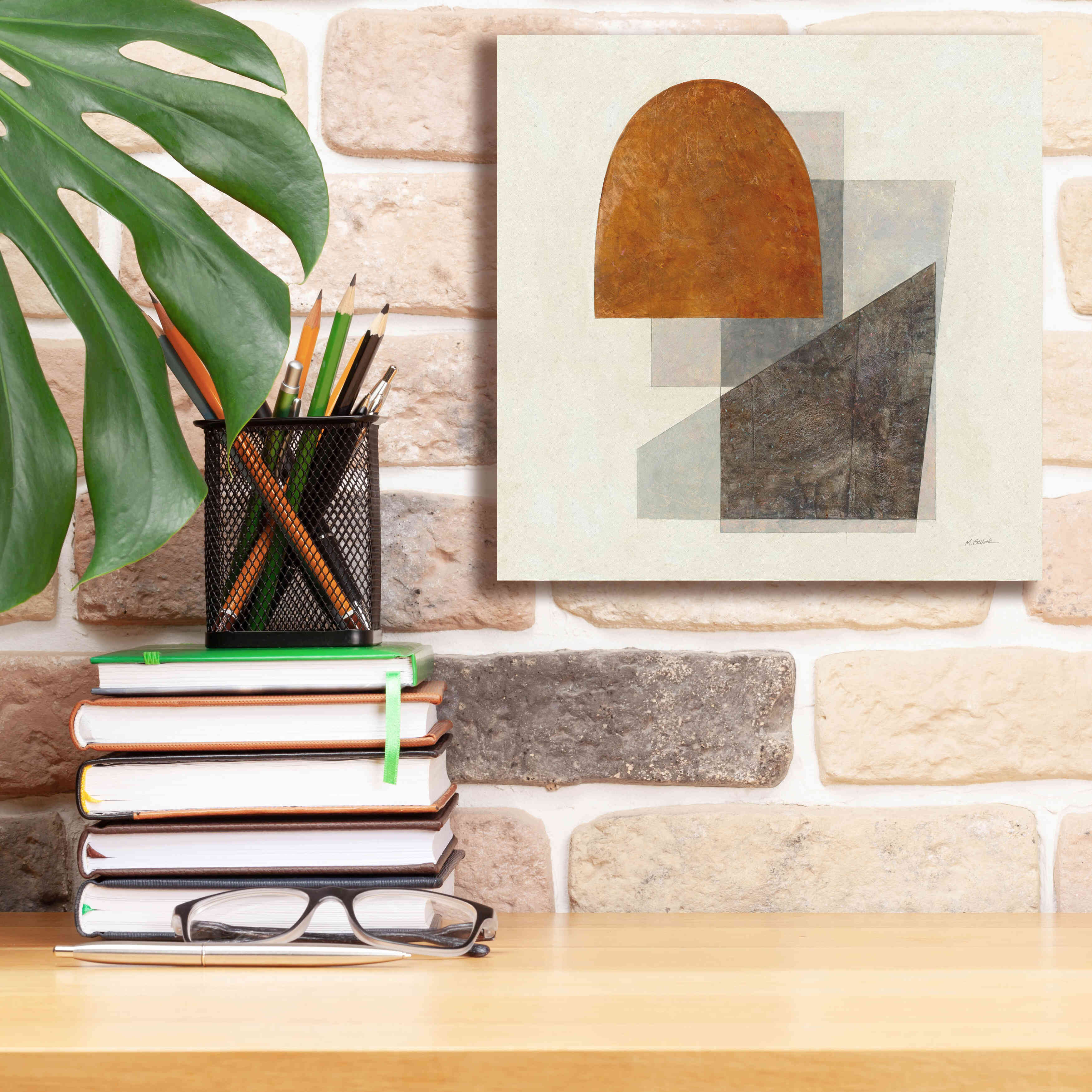 'Quintet I' by Mike Schick, Giclee Canvas Wall Art,12x12