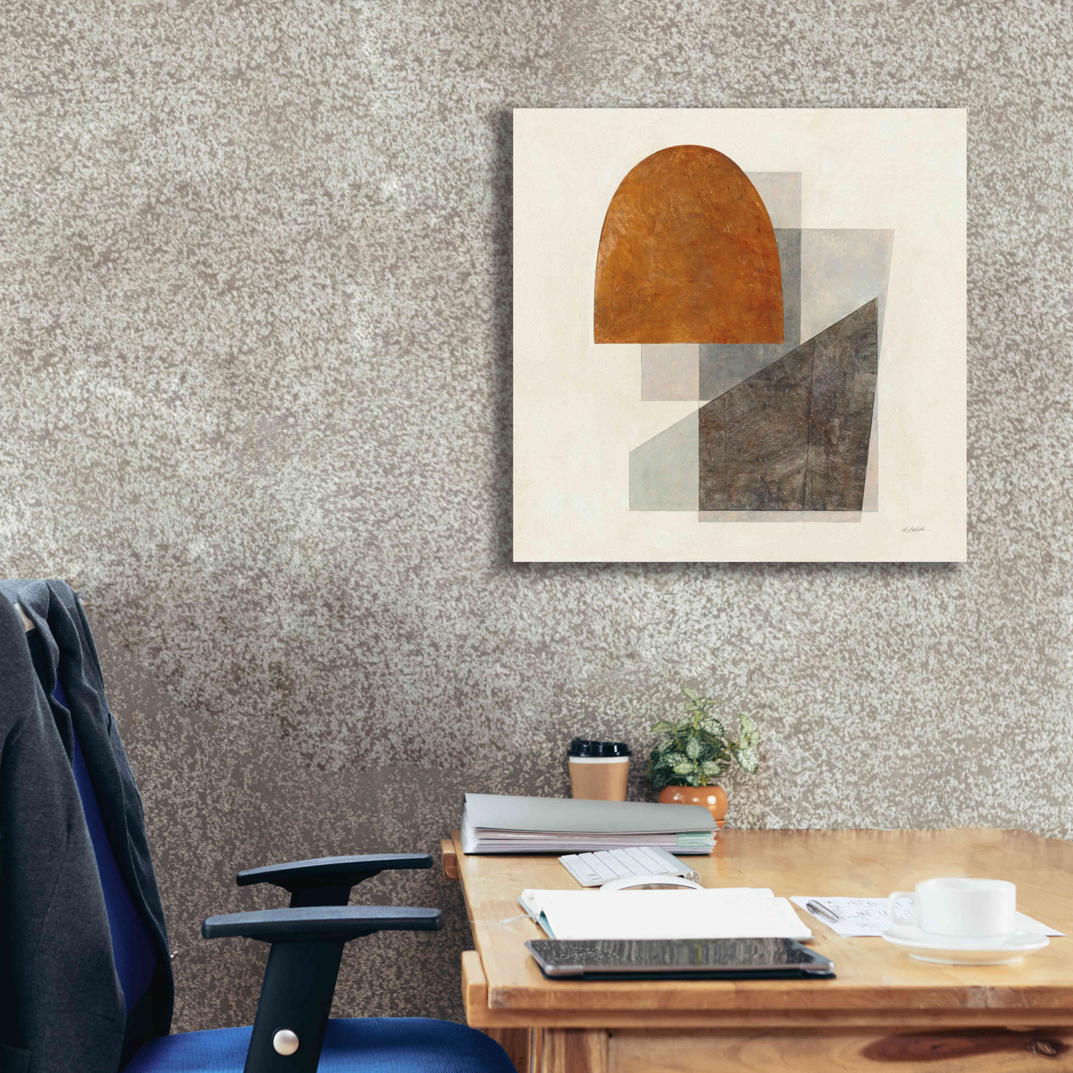 'Quintet I' by Mike Schick, Giclee Canvas Wall Art,26x26