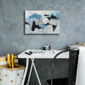 'Shadow Of Winter' by Mike Schick, Giclee Canvas Wall Art,18x12