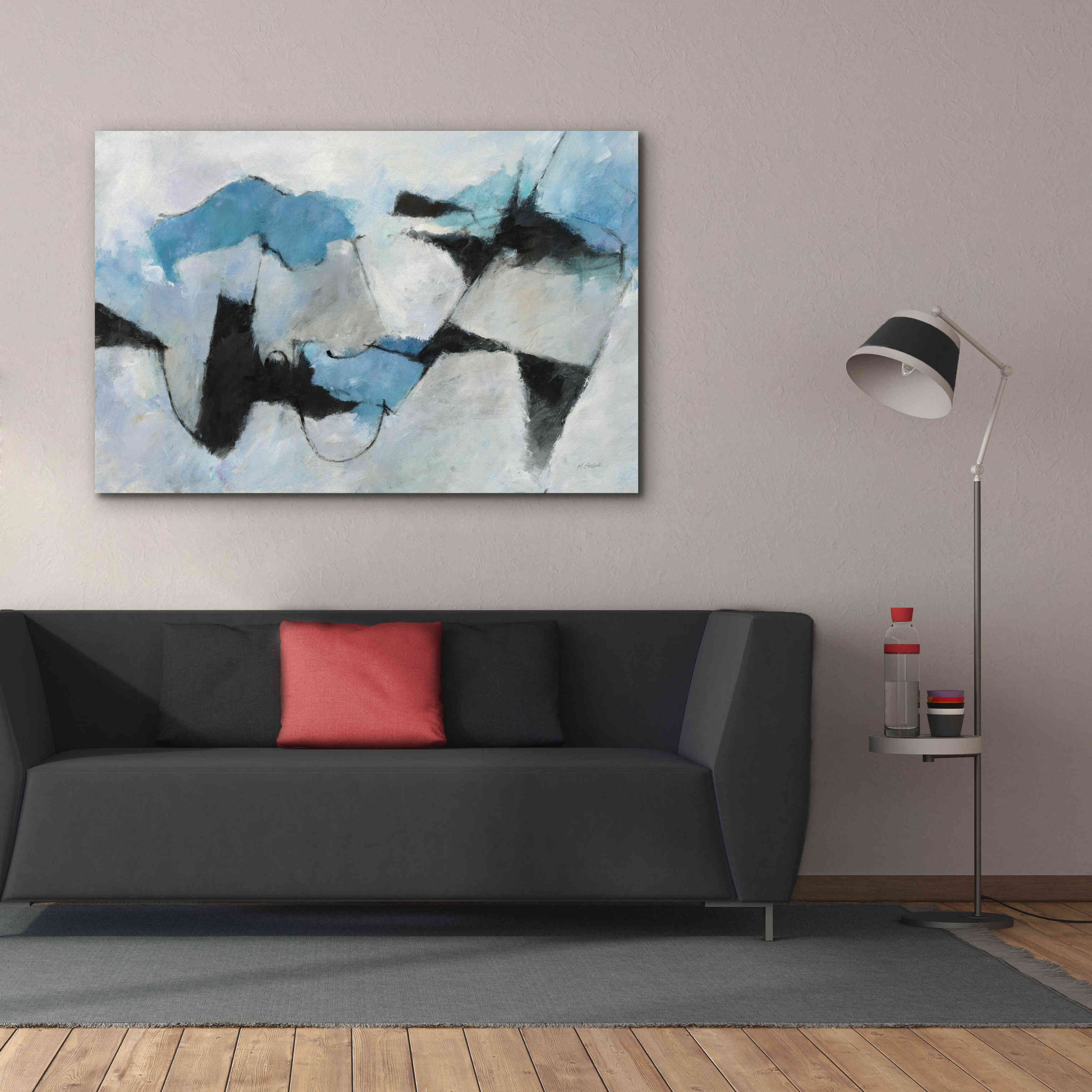 'Shadow Of Winter' by Mike Schick, Giclee Canvas Wall Art,60x40