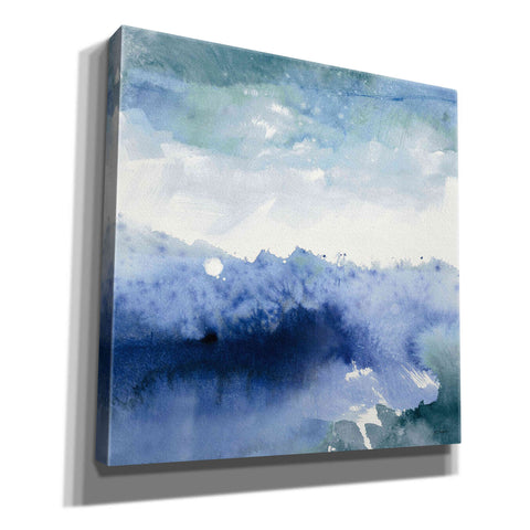 Image of 'Midnight At The Lake II Cool' by Mike Schick, Giclee Canvas Wall Art