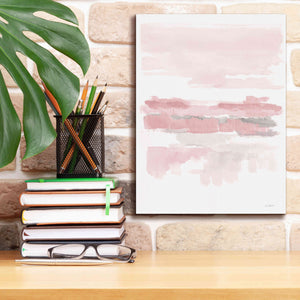 'Blush Wetlands Crop' by Mike Schick, Giclee Canvas Wall Art,12x16
