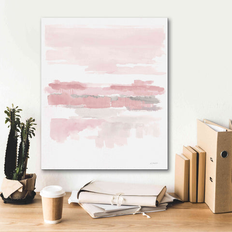Image of 'Blush Wetlands Crop' by Mike Schick, Giclee Canvas Wall Art,20x24