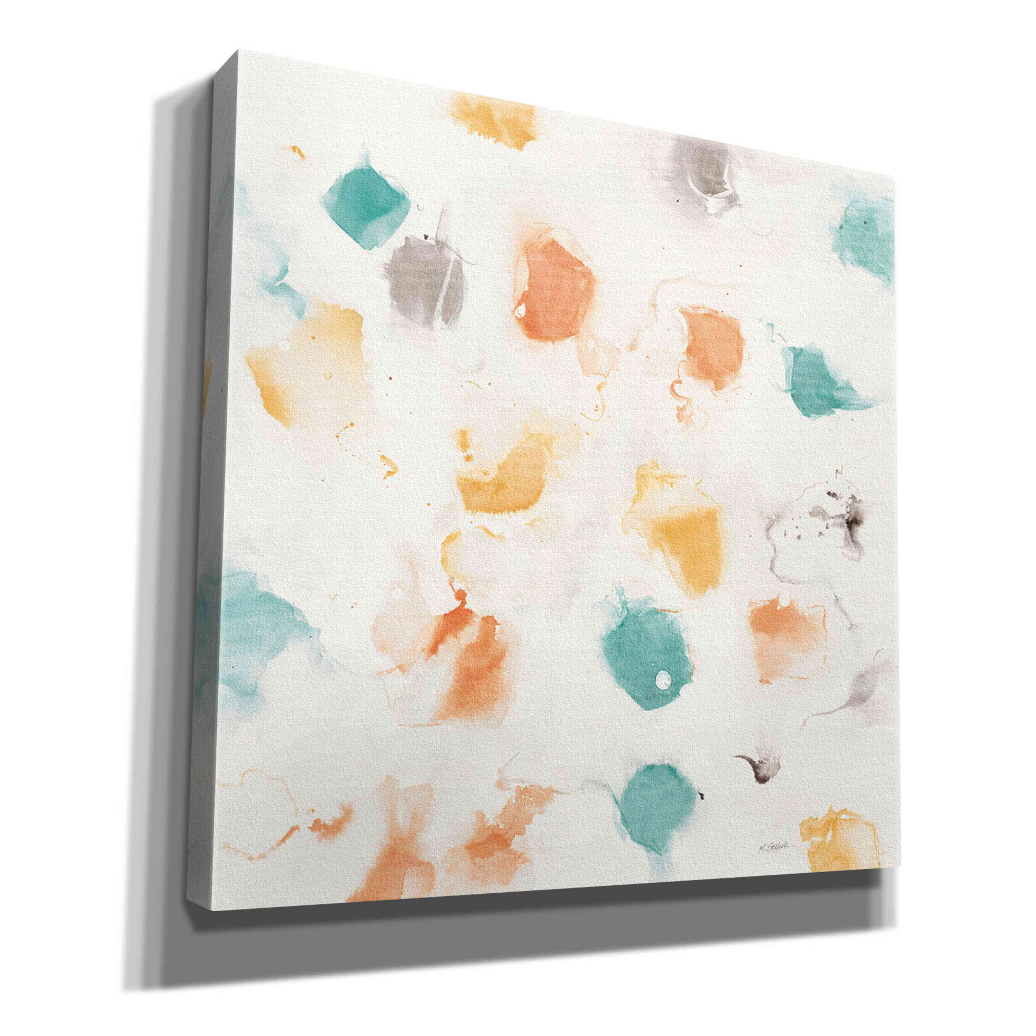 'Sunflower Nougat I' by Mike Schick, Giclee Canvas Wall Art