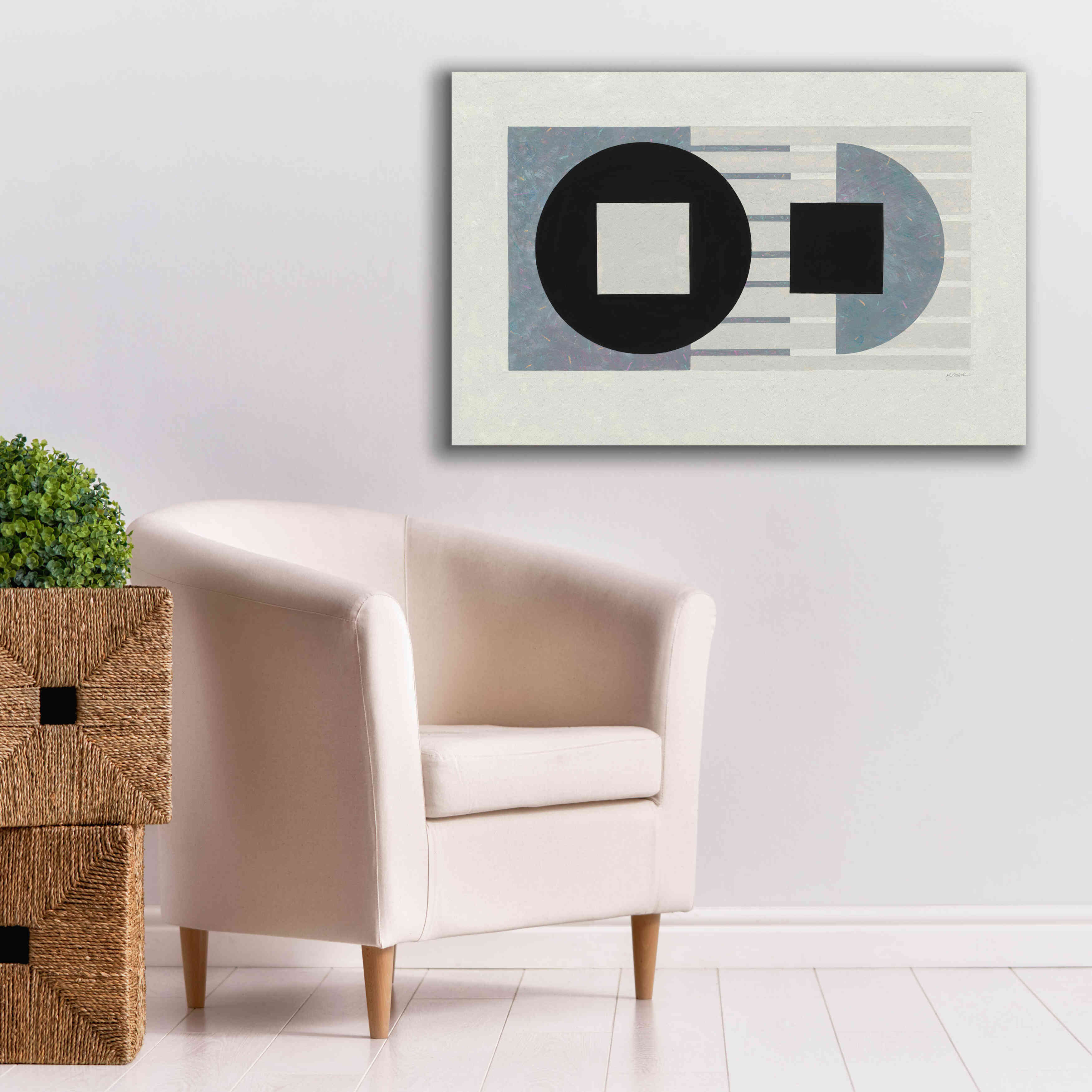 'Laterally Speaking' by Mike Schick, Giclee Canvas Wall Art,40x26