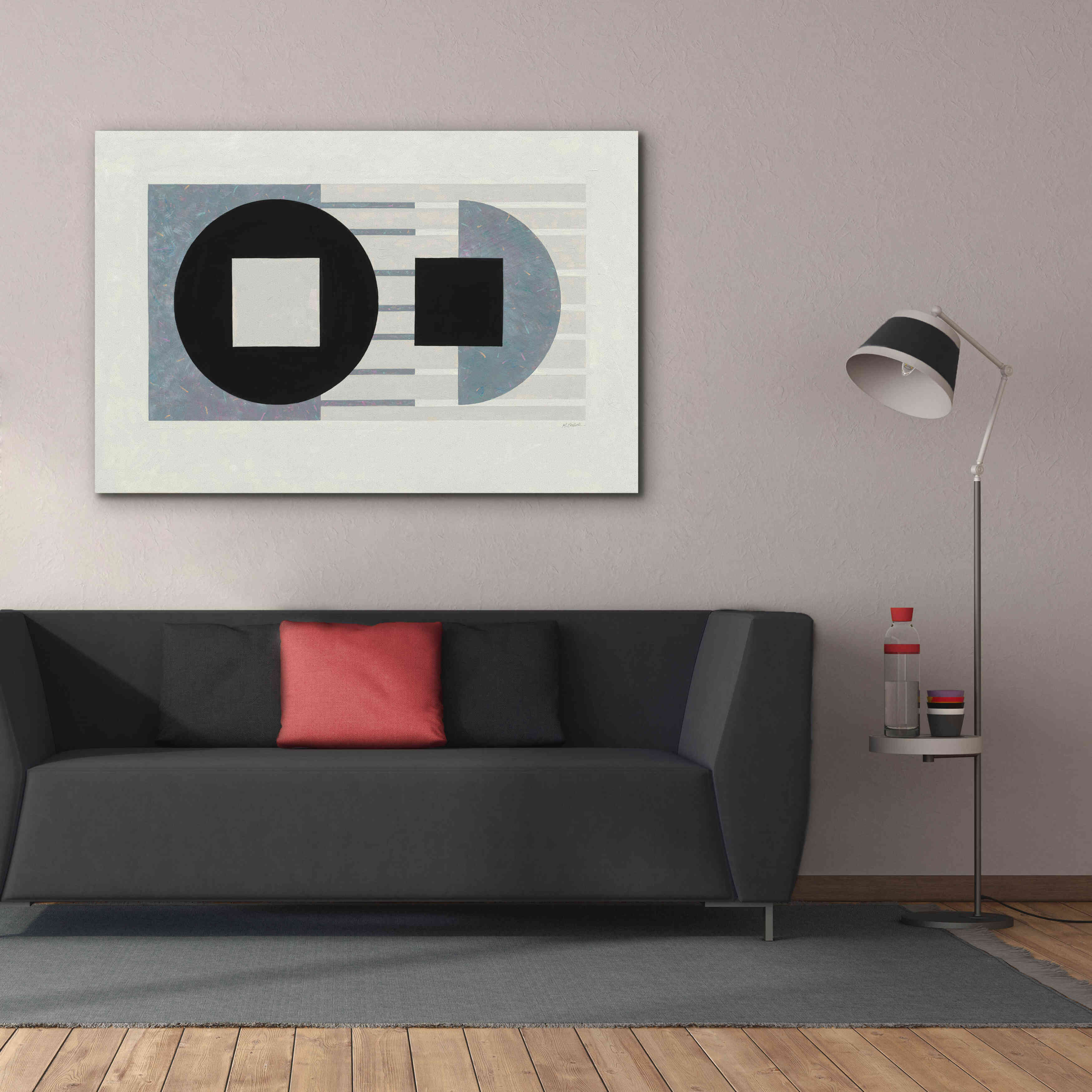 'Laterally Speaking' by Mike Schick, Giclee Canvas Wall Art,60x40