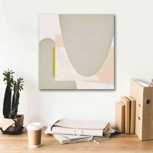 'Blackbird Neutral' by Mike Schick, Giclee Canvas Wall Art,18x18