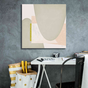 'Blackbird Neutral' by Mike Schick, Giclee Canvas Wall Art,26x26