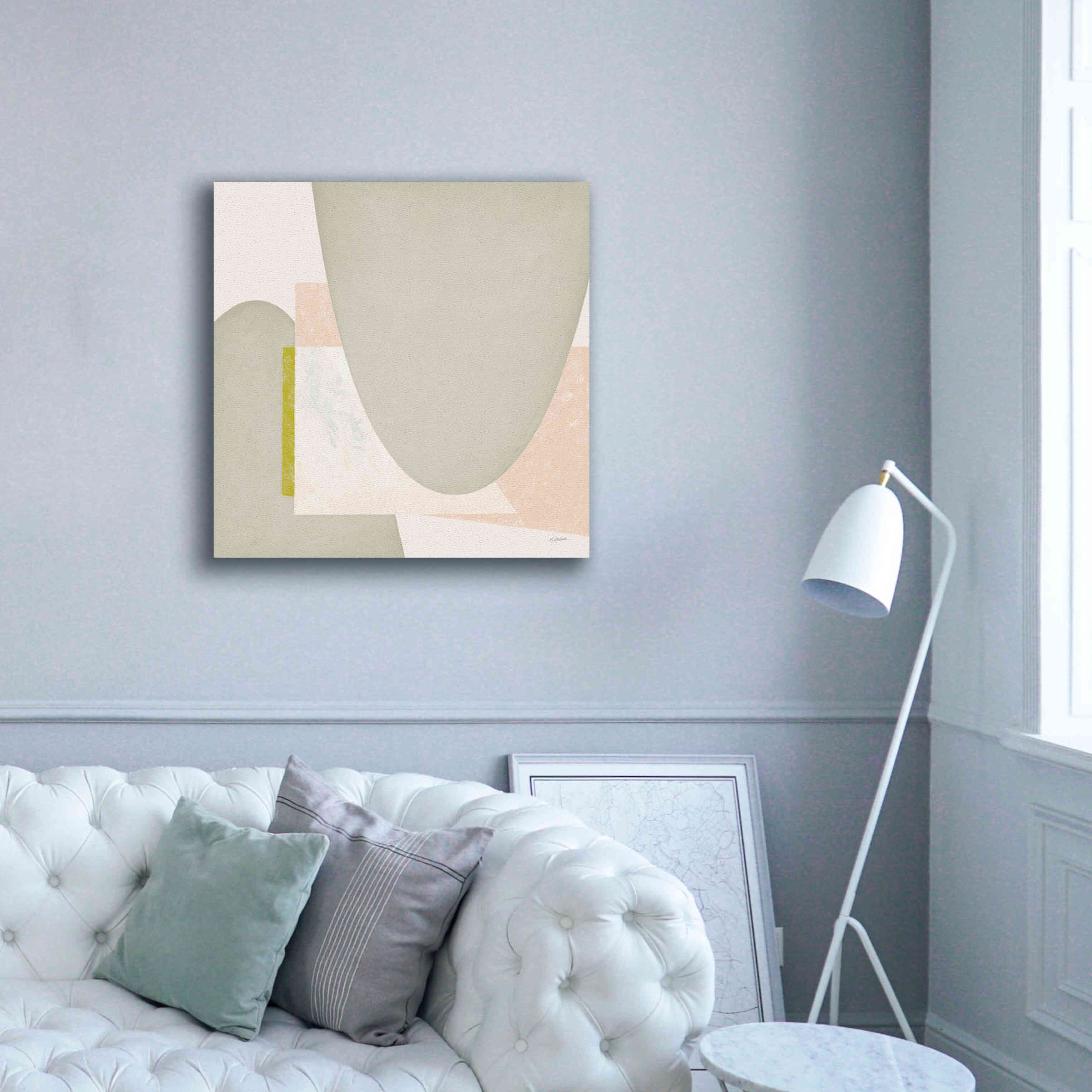 'Blackbird Neutral' by Mike Schick, Giclee Canvas Wall Art,37x37