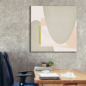 'Blackbird Neutral' by Mike Schick, Giclee Canvas Wall Art,37x37