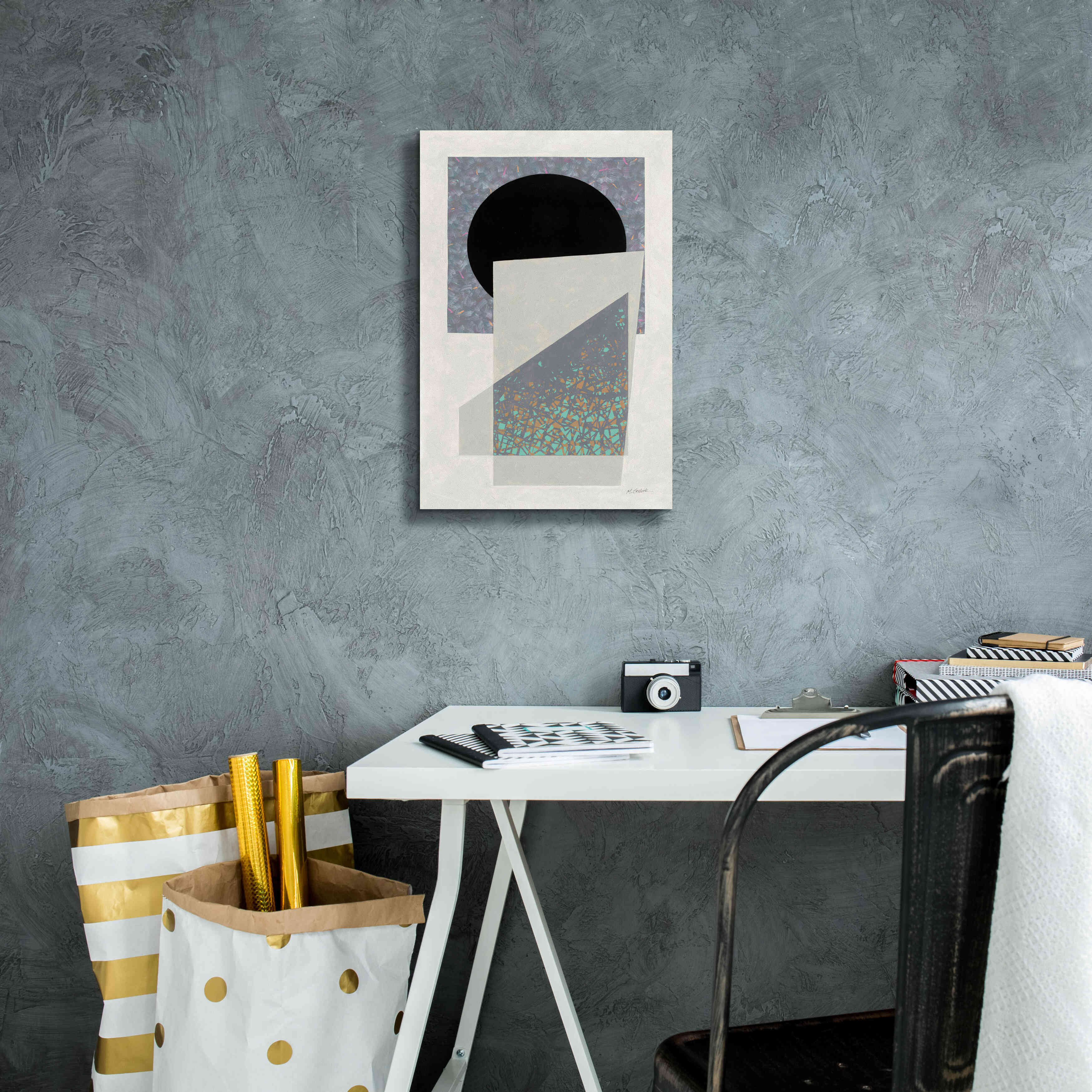 'Full Moon I V2' by Mike Schick, Giclee Canvas Wall Art,12 x 18