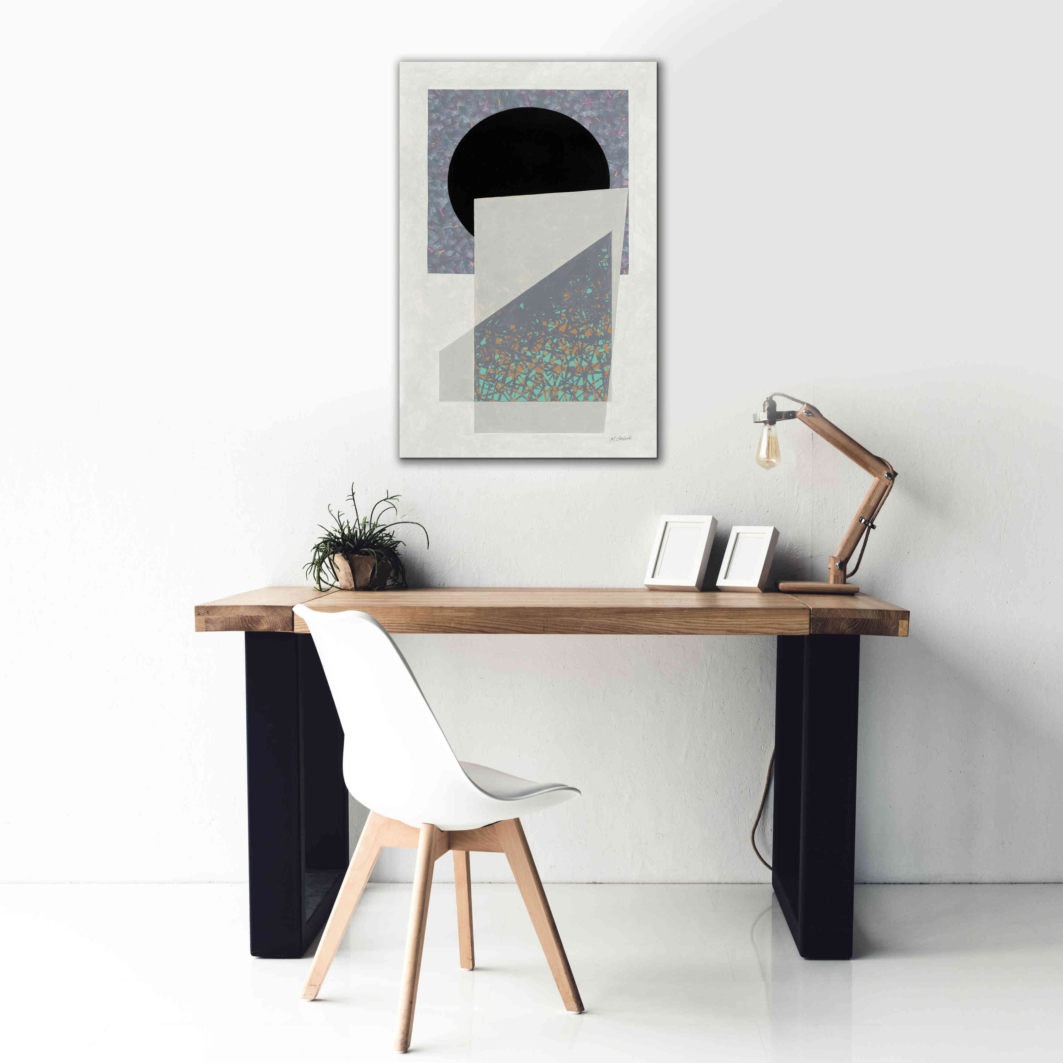 'Full Moon I V2' by Mike Schick, Giclee Canvas Wall Art,26 x 40