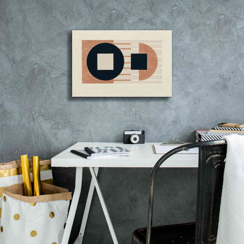 Image of 'Laterally Speaking Warm' by Mike Schick, Giclee Canvas Wall Art,18 x 12