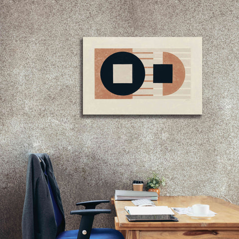 Image of 'Laterally Speaking Warm' by Mike Schick, Giclee Canvas Wall Art,40 x 26