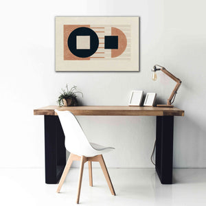 'Laterally Speaking Warm' by Mike Schick, Giclee Canvas Wall Art,40 x 26