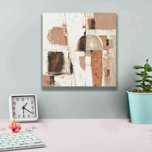 'Down To The Street Warm' by Mike Schick, Giclee Canvas Wall Art,12x12
