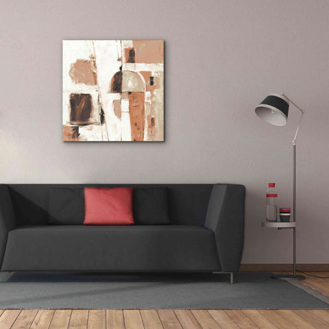 Image of 'Down To The Street Warm' by Mike Schick, Giclee Canvas Wall Art,37x37