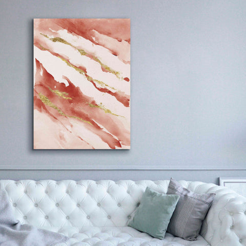 Image of 'Drift V2 Red' by Mike Schick, Giclee Canvas Wall Art,40 x 54