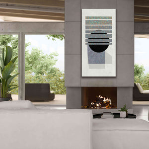 'Full Moon II V2 Panel' by Mike Schick, Giclee Canvas Wall Art,30 x 60