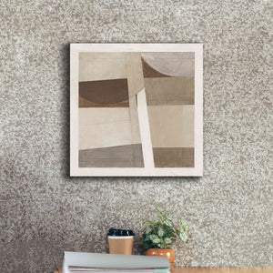 'Sunny Side Up Brown' by Mike Schick, Giclee Canvas Wall Art,18x18