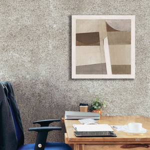 'Sunny Side Up Brown' by Mike Schick, Giclee Canvas Wall Art,26x26