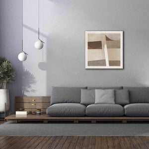 'Sunny Side Up Brown' by Mike Schick, Giclee Canvas Wall Art,37x37