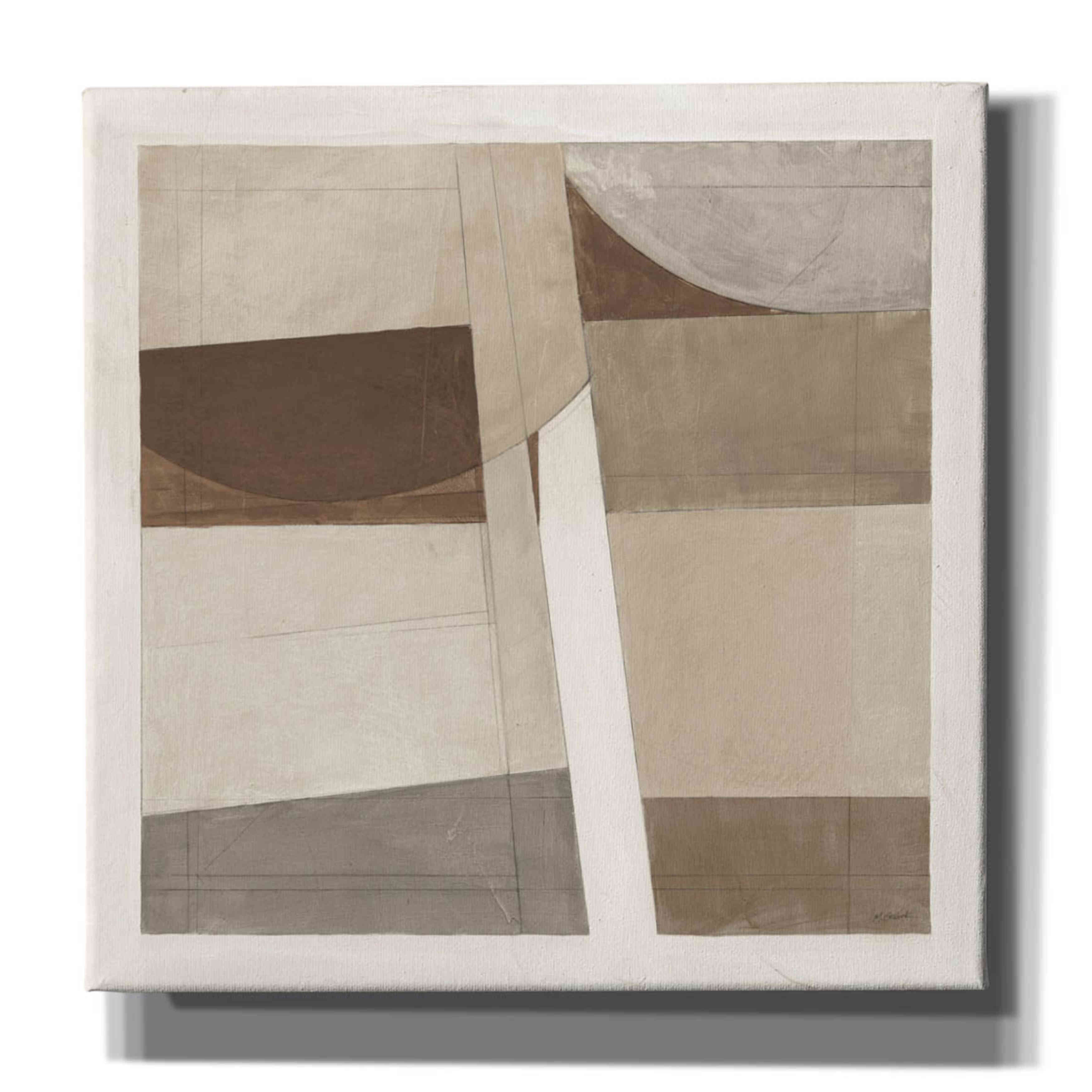 'Sunny Side Up Brown' by Mike Schick, Giclee Canvas Wall Art