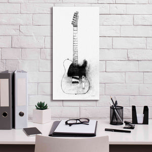 'Garage Band I' by Mike Schick, Giclee Canvas Wall Art,12 x 24