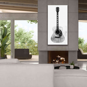 'Garage Band II' by Mike Schick, Giclee Canvas Wall Art,30 x 60