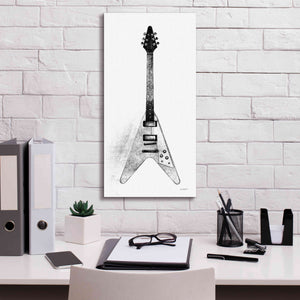 'Garage Band III' by Mike Schick, Giclee Canvas Wall Art,12 x 24