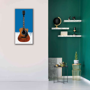 'Garage Band II Paint' by Mike Schick, Giclee Canvas Wall Art,20 x 40