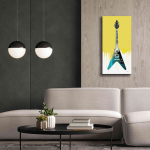 'Garage Band III Paint' by Mike Schick, Giclee Canvas Wall Art,20 x 40
