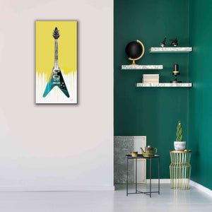 'Garage Band III Paint' by Mike Schick, Giclee Canvas Wall Art,20 x 40