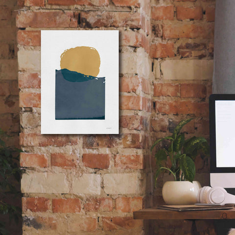 Image of 'Buoyant Dark' by Mike Schick, Giclee Canvas Wall Art,12 x 16